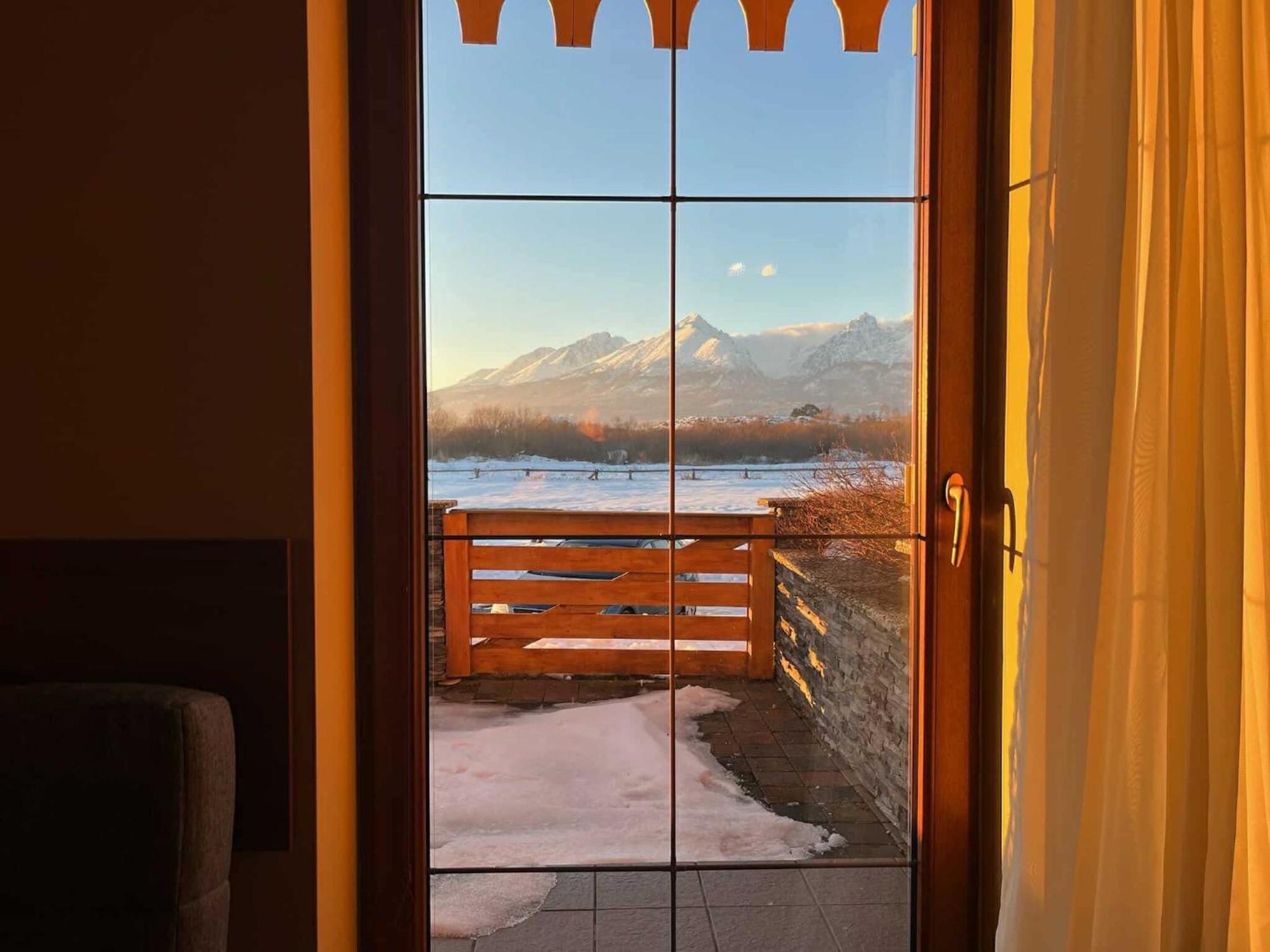 Tri Stity Apartment With Tatra View Terrace Vel'ka Lomnica Exterior photo